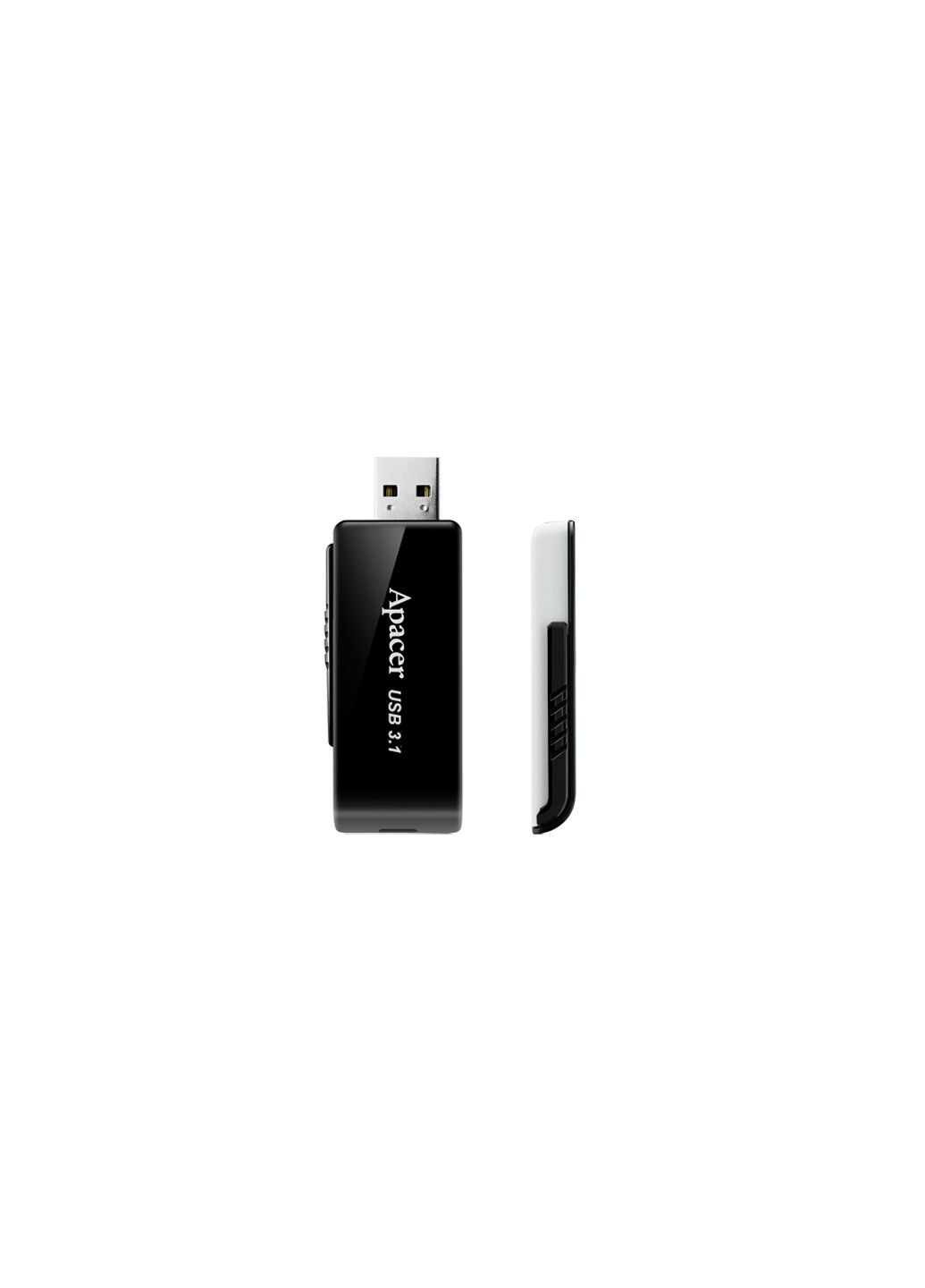 Flash Drive AH350 64GB (AP64GAH350B1) Black Apacer (278367809)