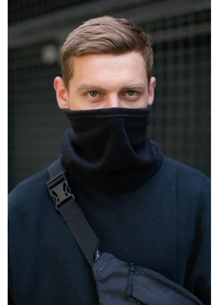 Зимовий Комплект Шапка+Баф Black Without (362501555)