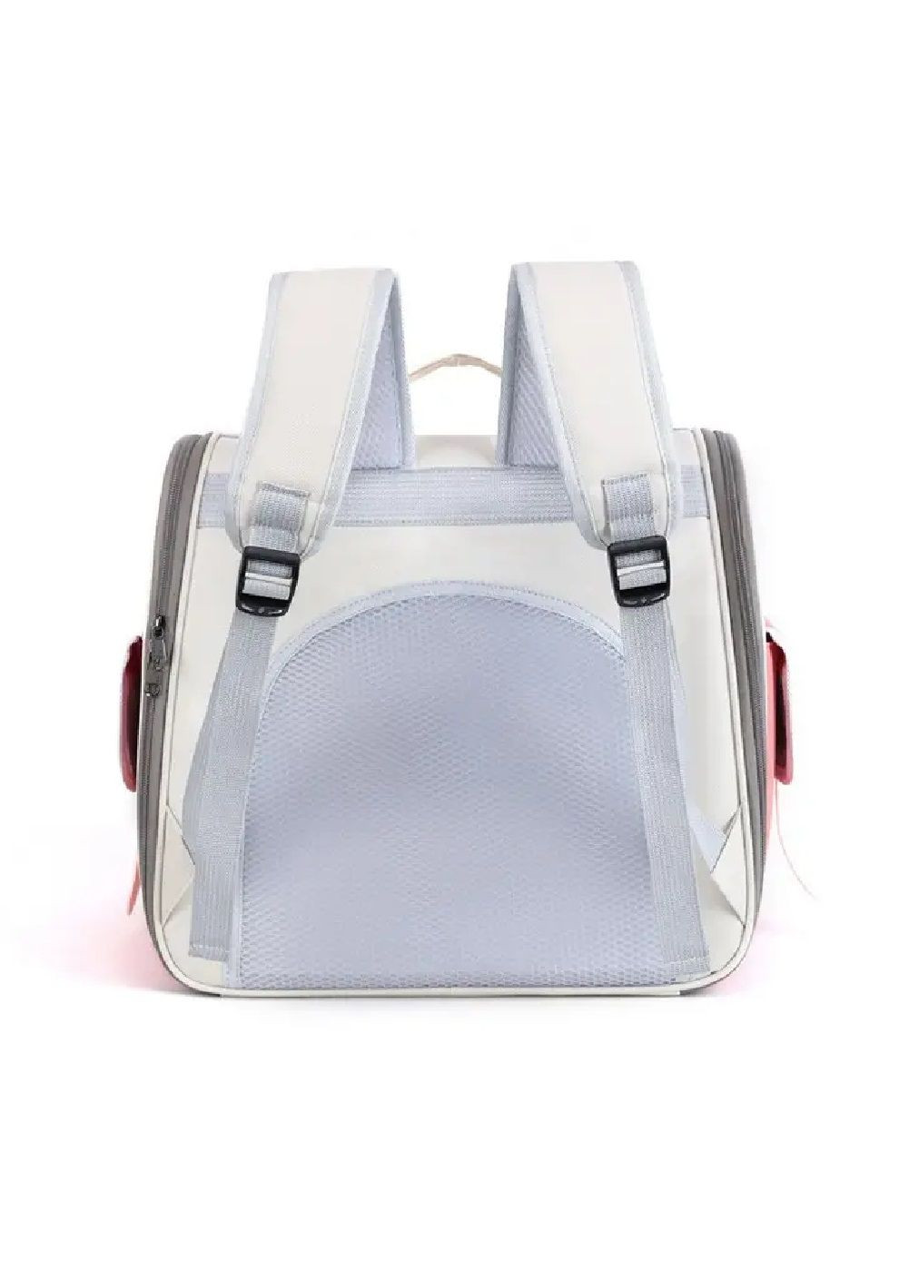 Рюкзак сумка переноска для животных кошек собак с вентиляцией кармашками подстилкой 38х37х23 см (477270-Prob) Розовый Unbranded (296259922)