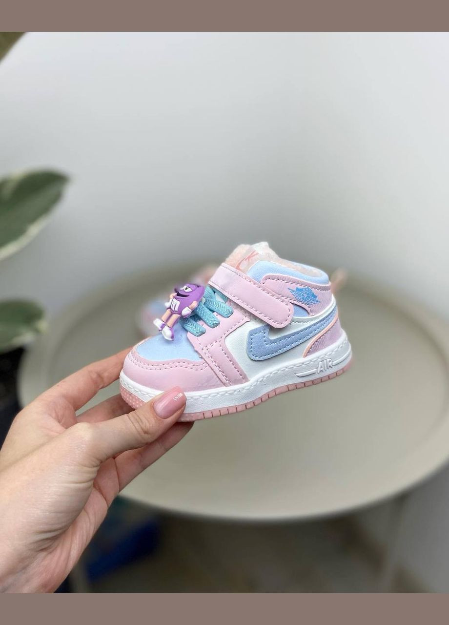 Розовые спортивные, повседневные, кэжуал, джинсовые осенние детские сапоги осенние розовые 1020 No Brand