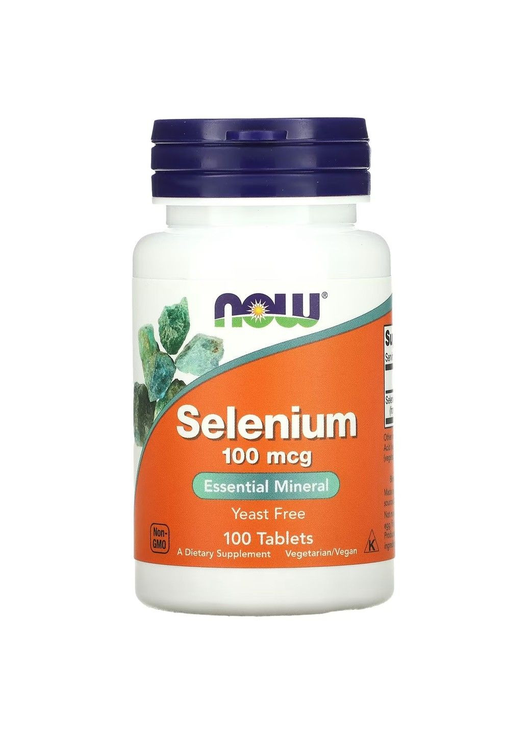 Селен Selenium 100мкг - 100 таб Now Foods (293944912)