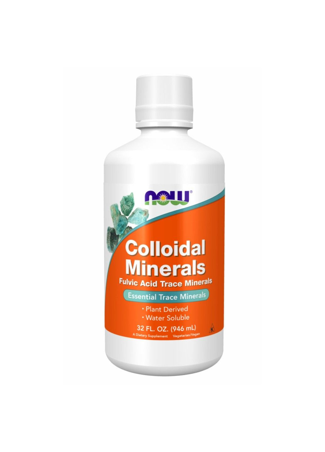 Колоїдні мінерали, 946 мл Now Foods (347600610)