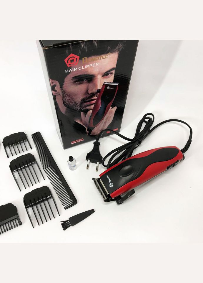 Электрическая машинка с насадкой для бороды MS-3304, ON-199 Окантовочная машинка Domotec (351486433)