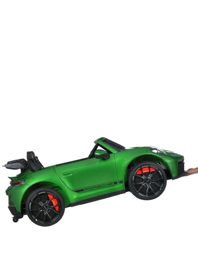 Детский электромобиль Porsche 2WD для детей от 3 лет с музыкой и пультом управления Bambi (368757524)