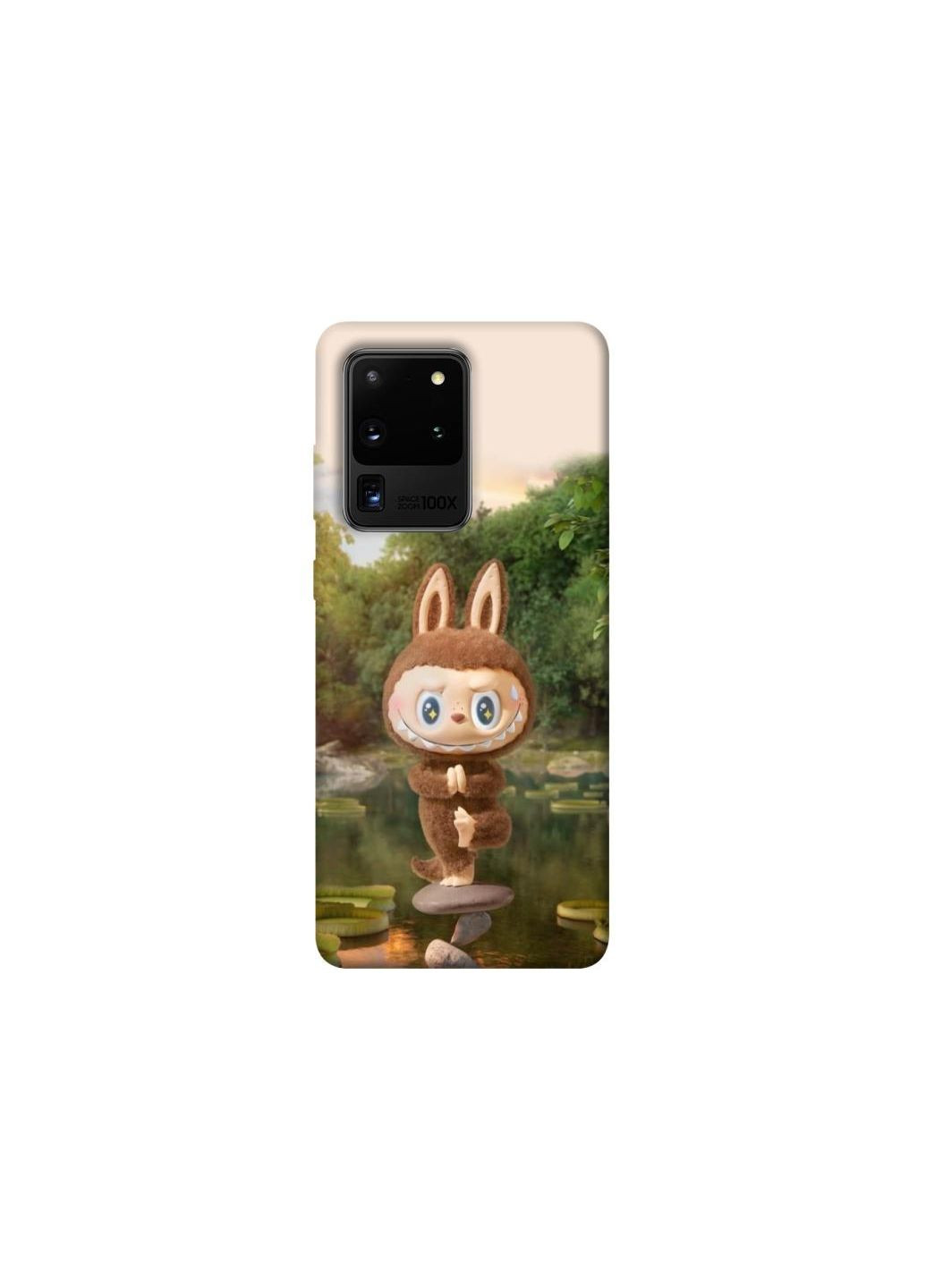 Чехол на Samsung Galaxy S20 Ultra Labubu Yoga Frontalka (354685908)