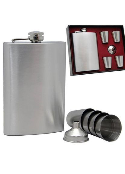 Набор подарочный фляга + 4 рюмки. No Brand (362491702)