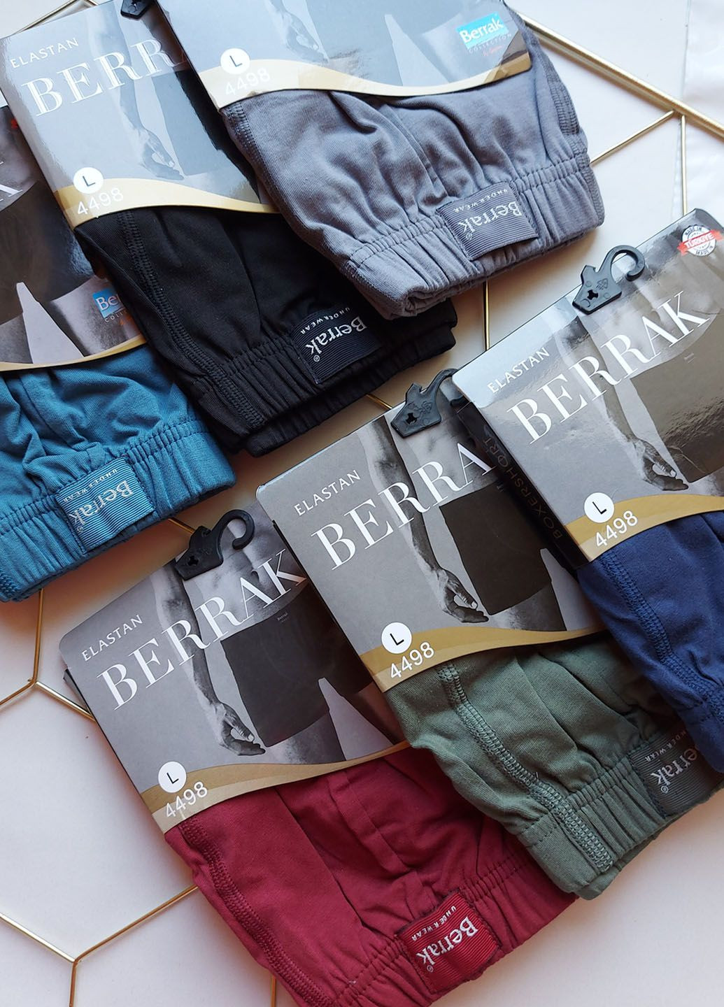 Трусы боксеры мужские 4498 Berrak Боксери (330825194)