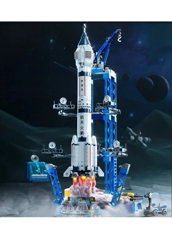 Детский конструктор Космический корабль Space Shuttle 458 деталей (2104619171) No Brand (380618685)