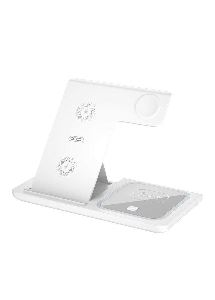 Бездротовий Зарядний пристрій WX023 3 в 1 White XO (369653777)