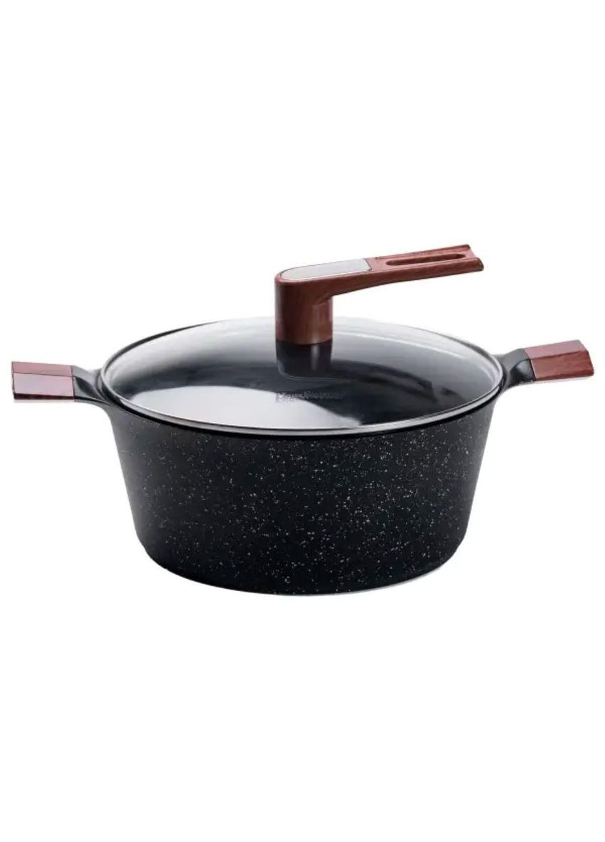 Набір для приготування з антипригарним покриттям 4 предмети, чорний HP33531B Yiwu (370801521)