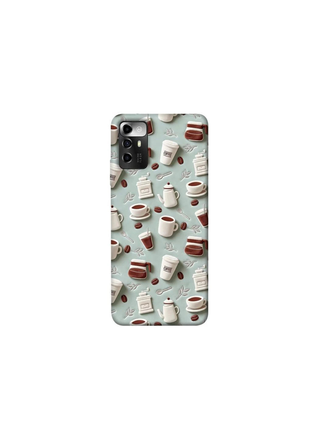 Чехол на ZTE Blade V40 Vita Your Coffee ver.2 Frontalka (386803777)