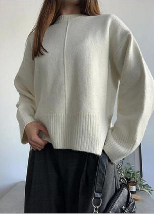 Джемпер зимний свободного кроя H&M (342391883)