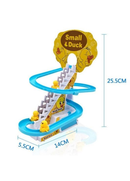 Інтерактивна іграшка для дітей SmallDuck качечки на гірці з музичним супроводом та підсвічуванням ProDobro (365440629)