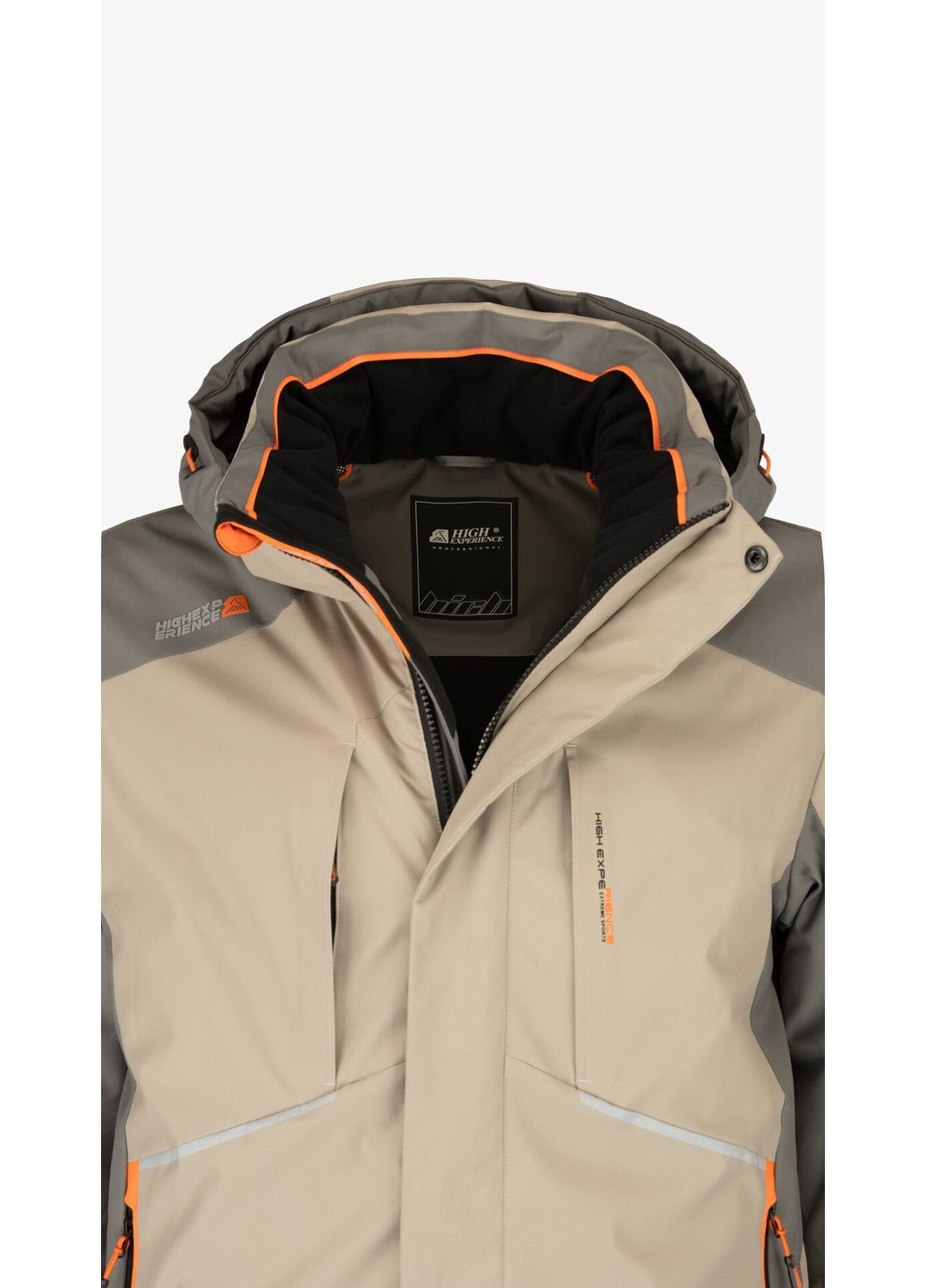 Сіра зимня куртка однотонна чоловіча mh85158 shop (2000999194535) High