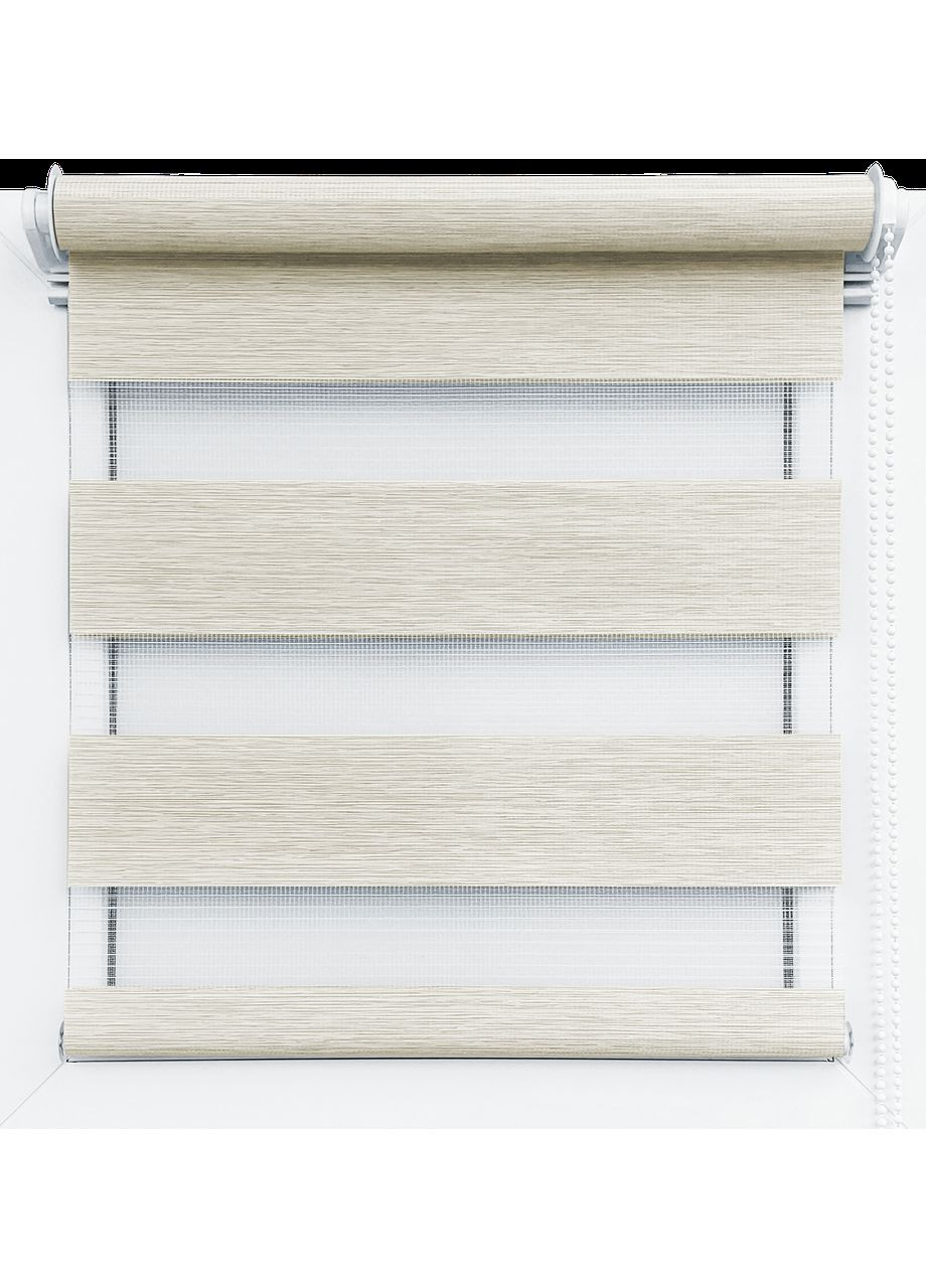 День-ночь 125*170 см Льон світло молочний Bigimot (364973183)