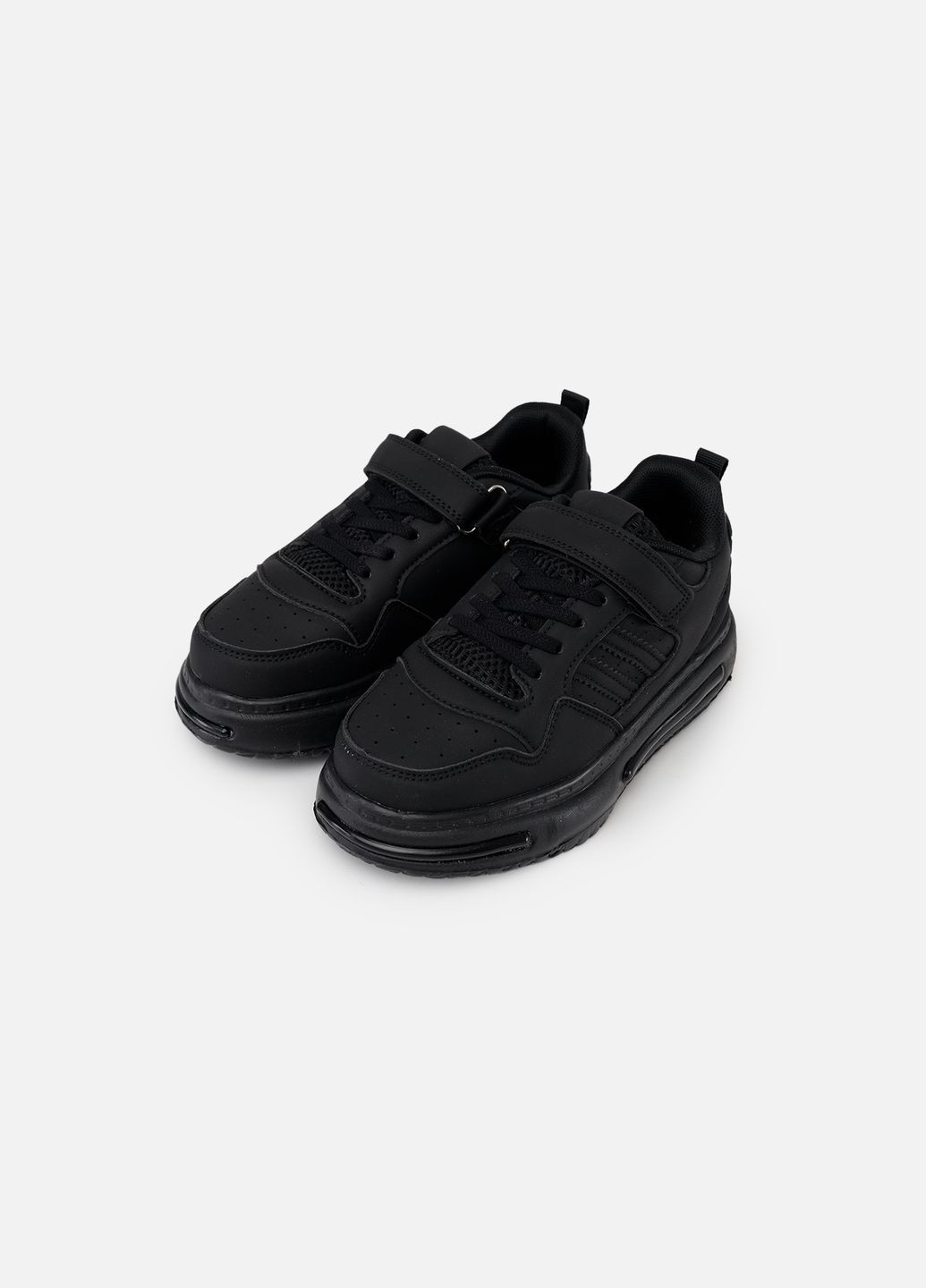 Чорні осінні кросівки для дівчинки колір чорний цб-00237885 No Brand