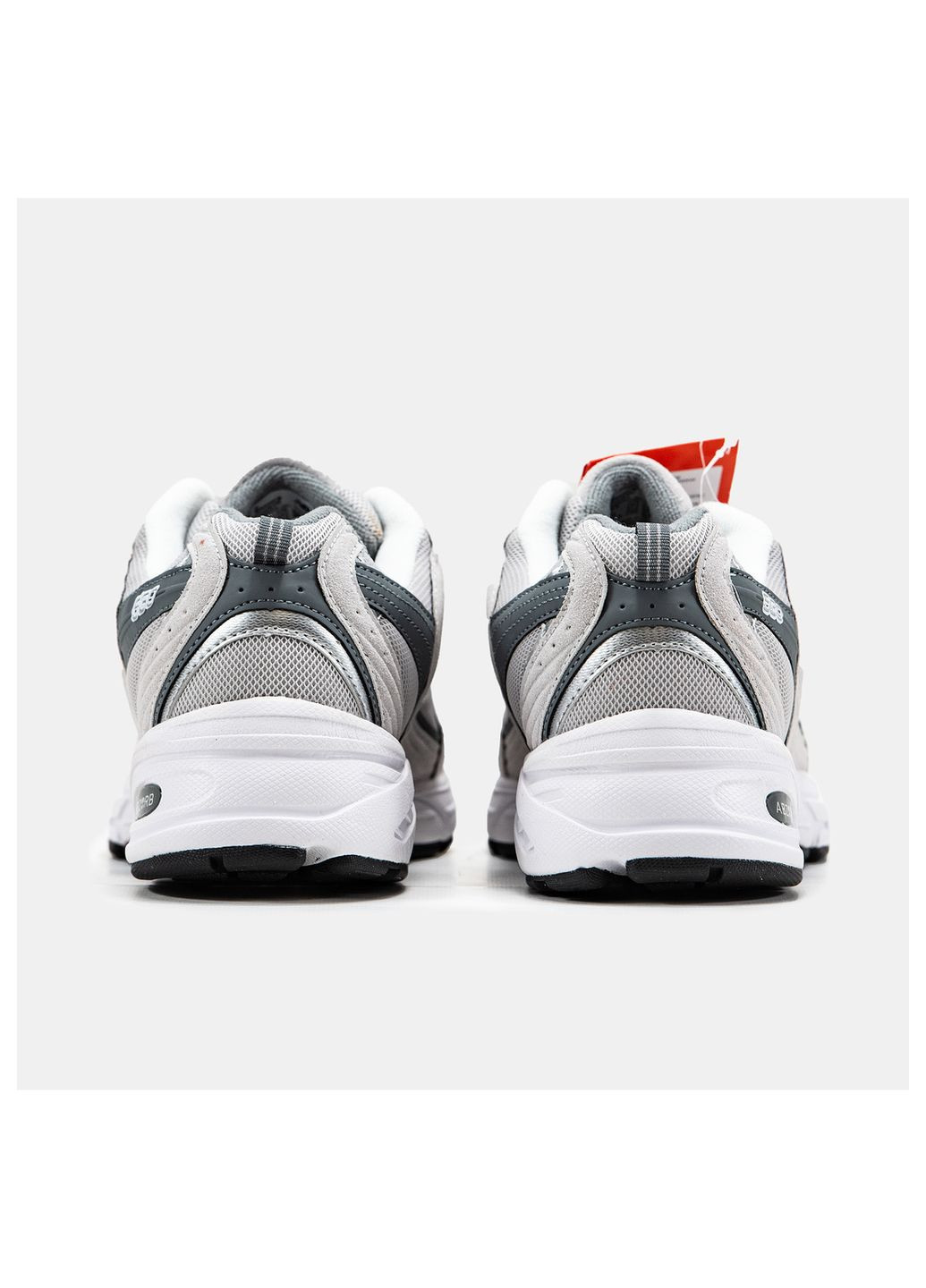 Серые демисезонные кроссовки мужские Nike New Balance 530