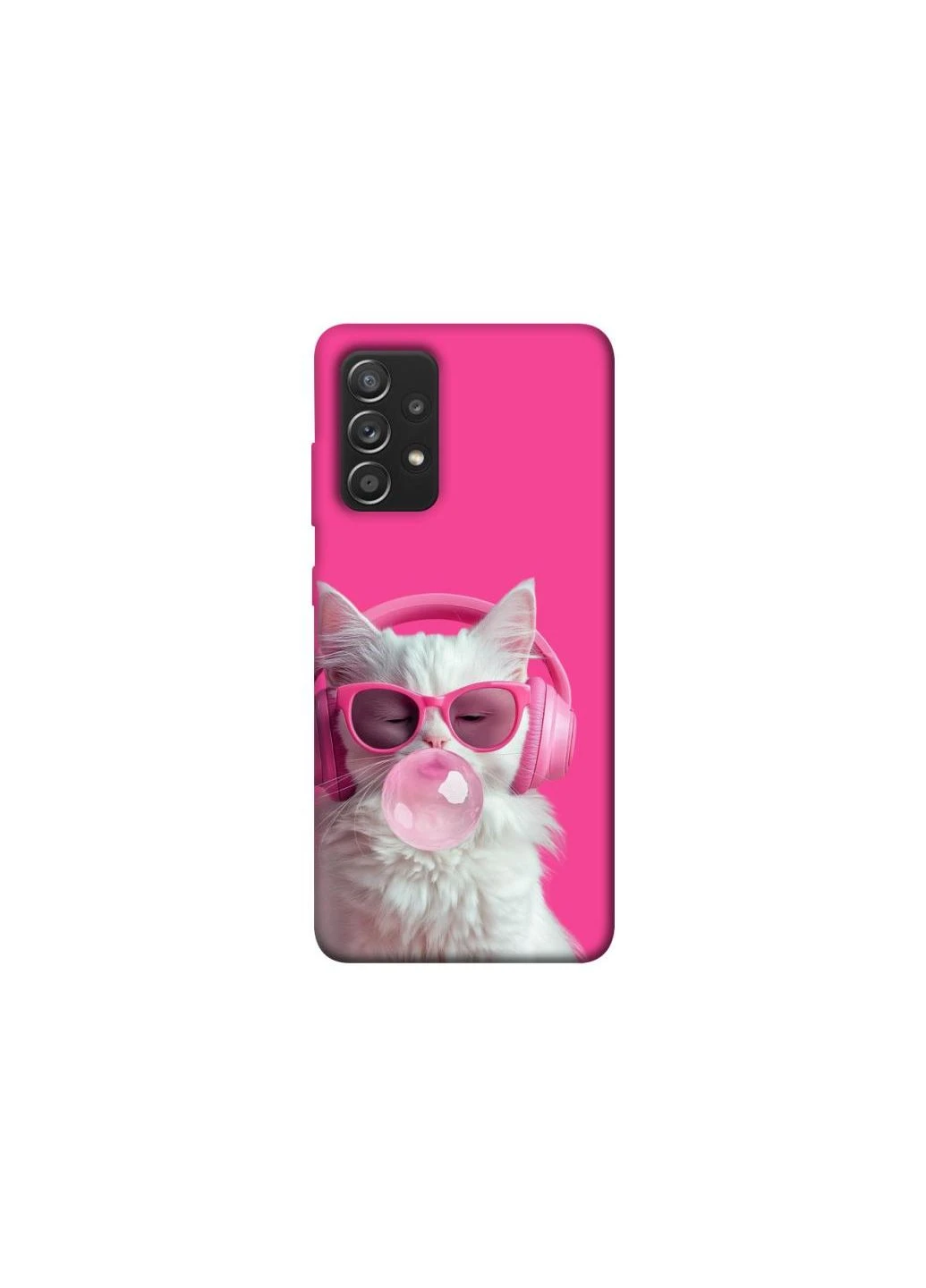Чохол на Samsung Galaxy A52 4G / A52 5G Pink kitty Frontalka (354650632)