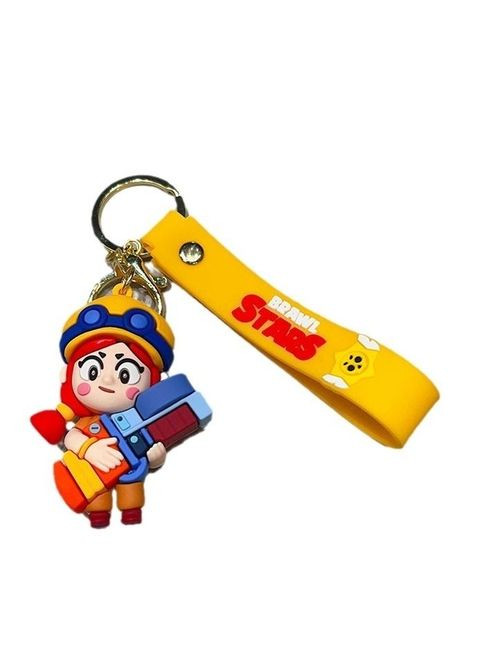 Бравл Старс брелок Brawl Stars Джесси Jessie на ключе, на сумку фигурка 7 см No Brand (327798224)