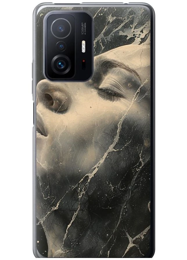 Силиконовый чехол 'Мраморная женщина' для Endorphone Xiaomi 11T (285700460)