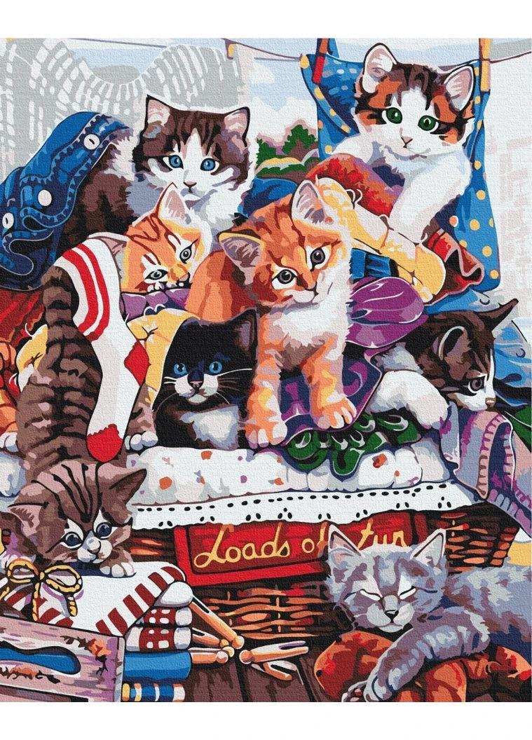 Кумедні котенята Brushme (400508983)