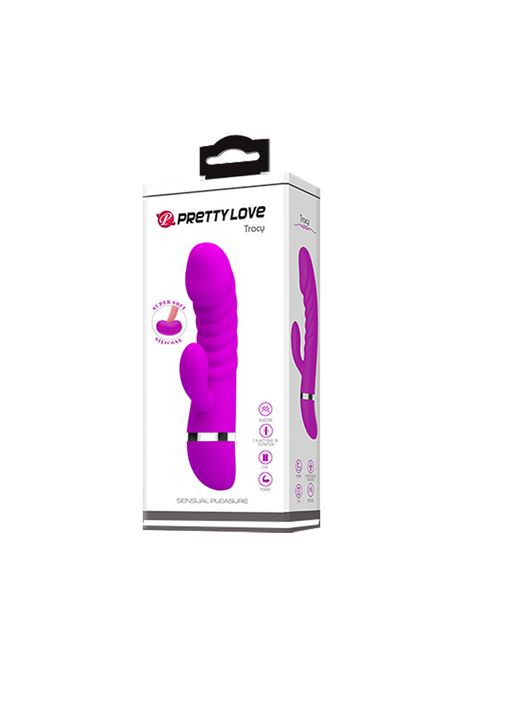 Вібратор - Pretty Love Tracy Vibrator Purple LyBaile (358200567)