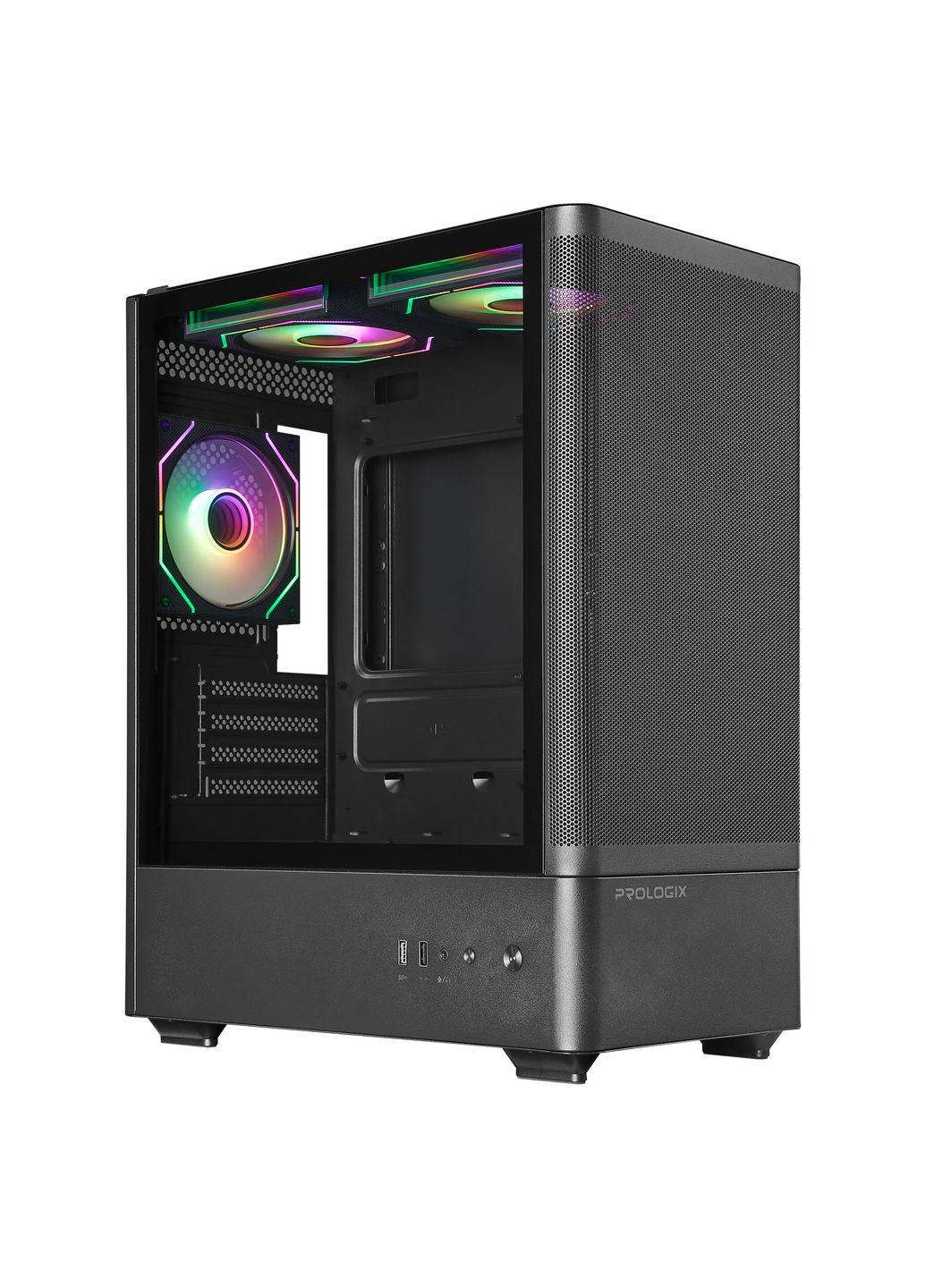 Корпус Lumi GM-01MAB Mesh Black Prologix (342331132)