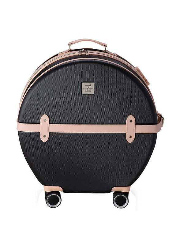 Чемодан 20" S 27л Black/Pink Cream (DAS302670) Semi Line (322327147)