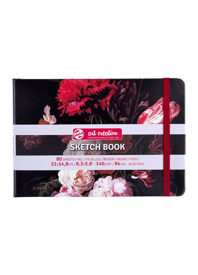 Блокнот для графики Talens Art Creation А5 (14,8 х21 см) 140г/м2 80л Натюрморт с цветами Royal Talens (362580815)