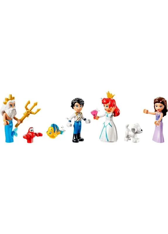 Конструктор Disney Princess Королівський весільний човен Аріель 519 деталей (43299) Lego (399513360)