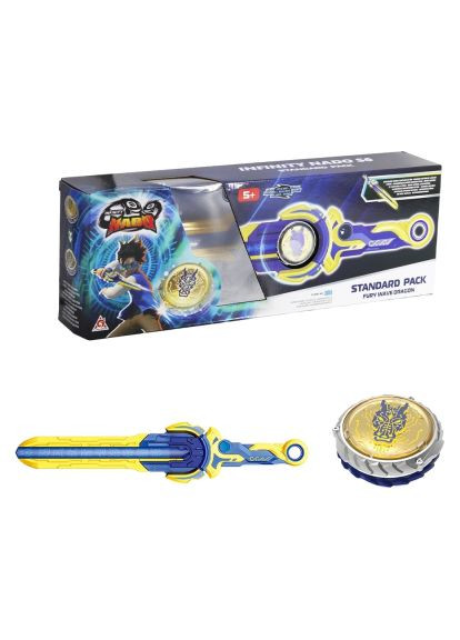 Волчок VI серия Standard Pack Fury Wave Dragon Лютый Дракон (EU654121) Infinity Nado VI серія Standard Pack Fury Wave Dragon Лютий Драк (357491409)