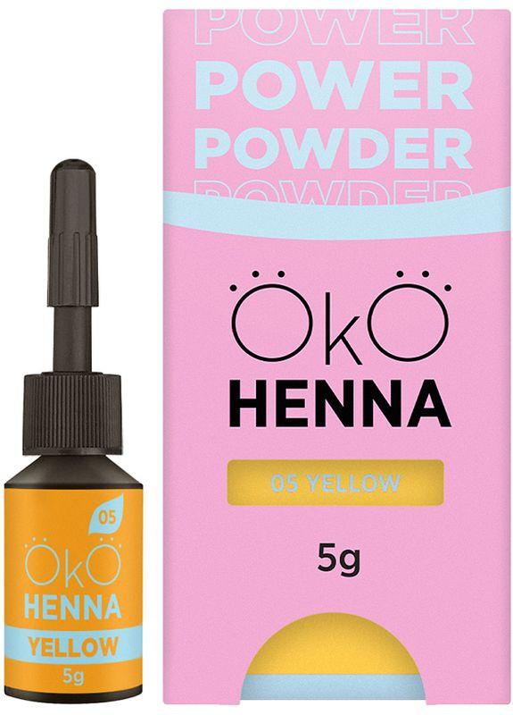 Хна для брів 05 Yellow, 5 г OkO (352169985)