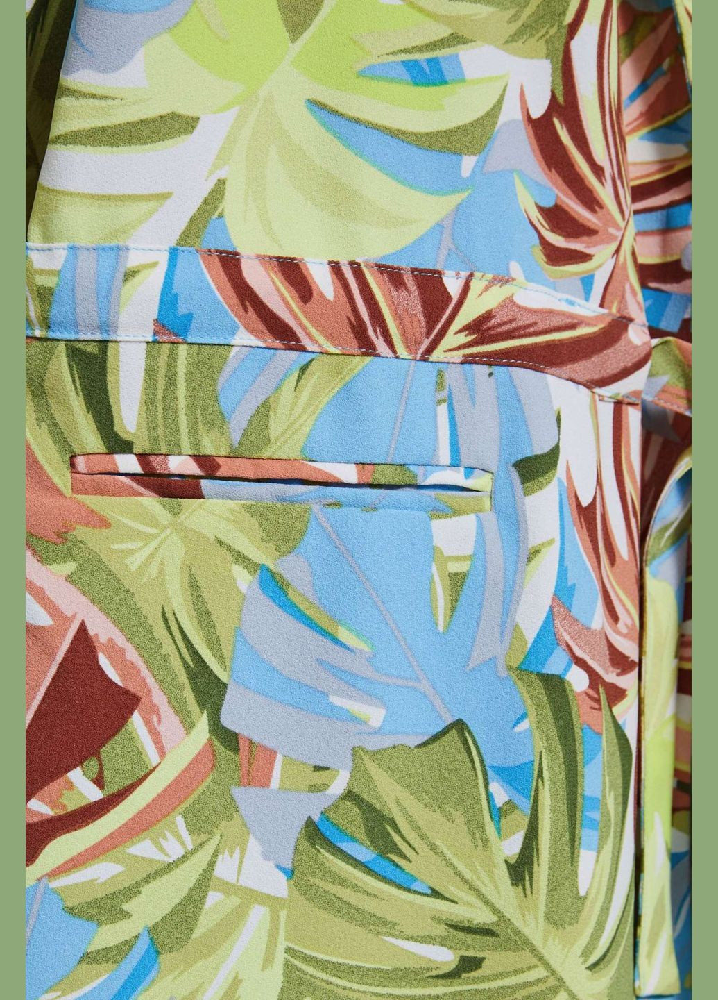 Голубой женский жакет Moodo -