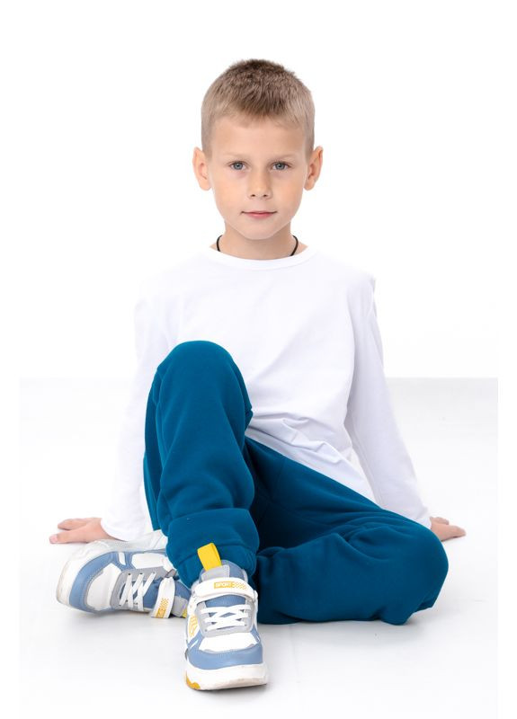 Теплі дитячі штани джогери однотонні (унісекс) HC (h001-6060-025) Носи своє (366818638)