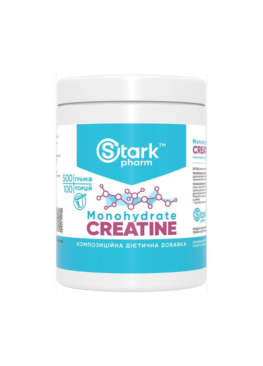Creatine Monohydrate - 500g (Банка) Stark Pharm (369397290)