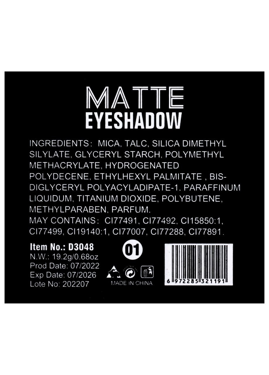 Тени для век Ultimate 16 оттенков D3048 DoDo Girl (300676773)