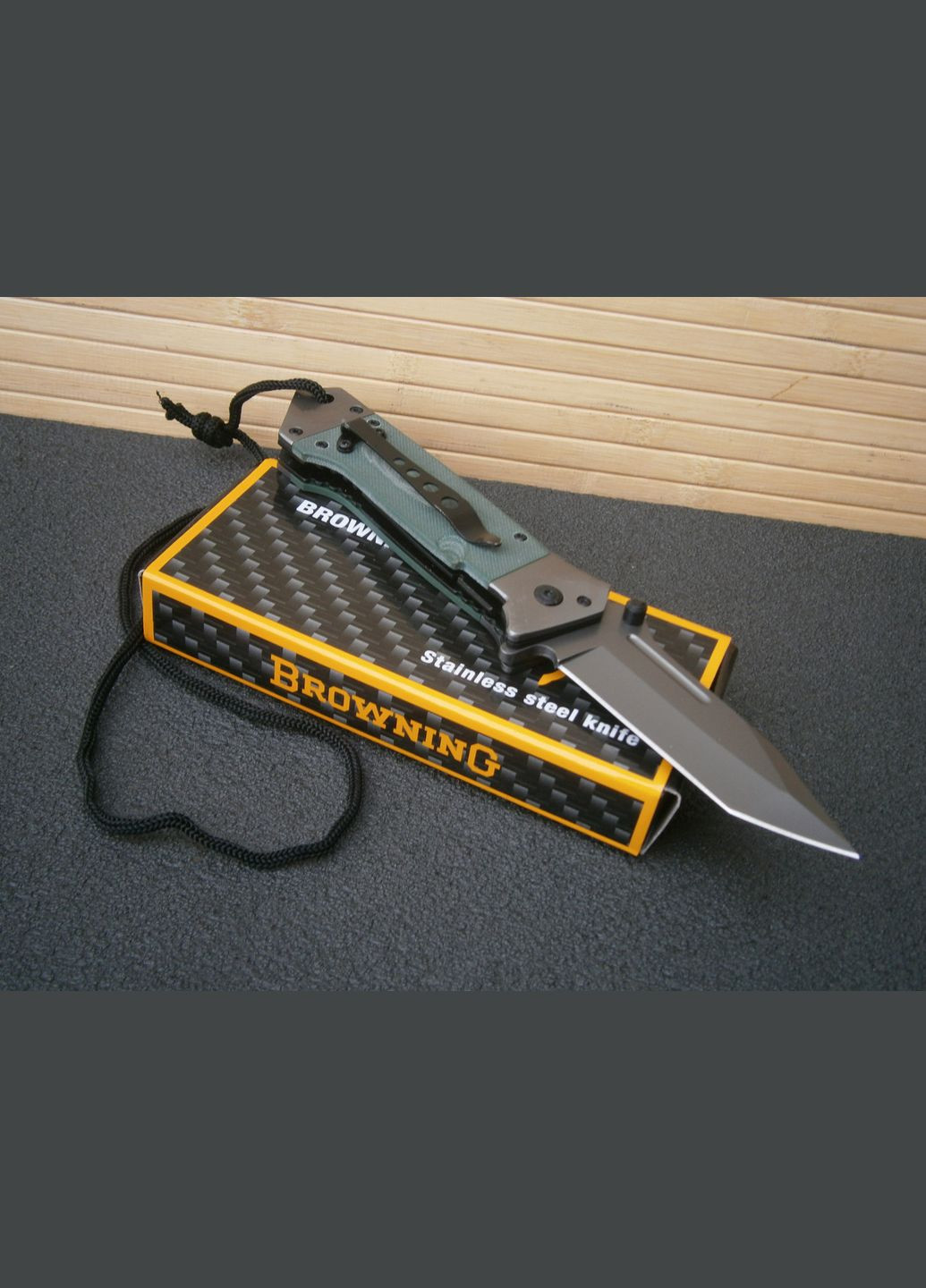 Ніж складаний US Tanto G10 Liner-Lock Аssist 22 см Brawning (302450628)