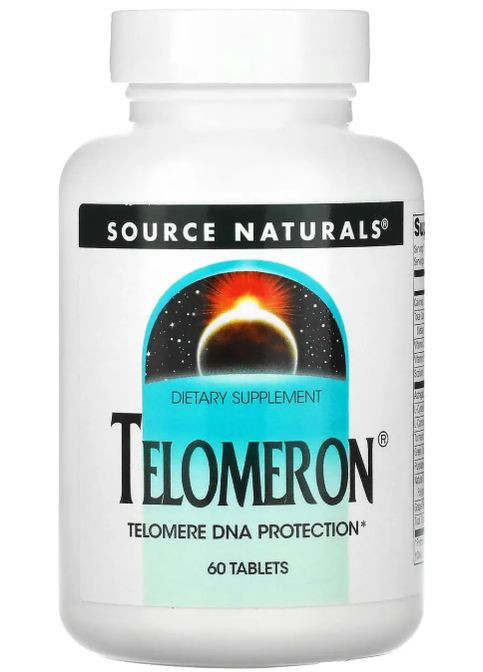 ТТеломір захист ДНК Source NaturalsTelomeron 60 таб Source Naturals (359473408)
