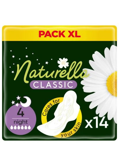 Гігієнічні прокладки Classic Night 14 шт (4015400437932) Naturella Classic Night 14 шт (389551940)