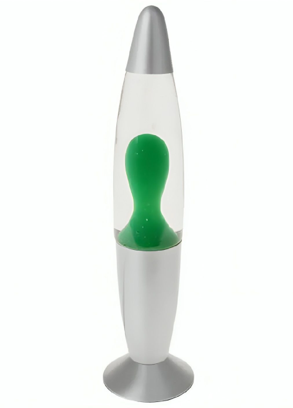 Нічник лампа лавова парафінова настільна з роботою від мережі 220В часом роботи 6-8 годин 37 см 25 Вт (480404-Prob) Зелена Unbranded (335003920)