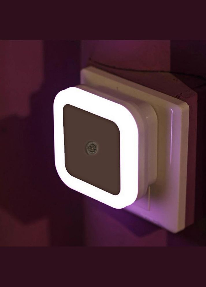 Умный ночник с датчиком освещения белого цвета (NR0281_1) No Brand (339067177)