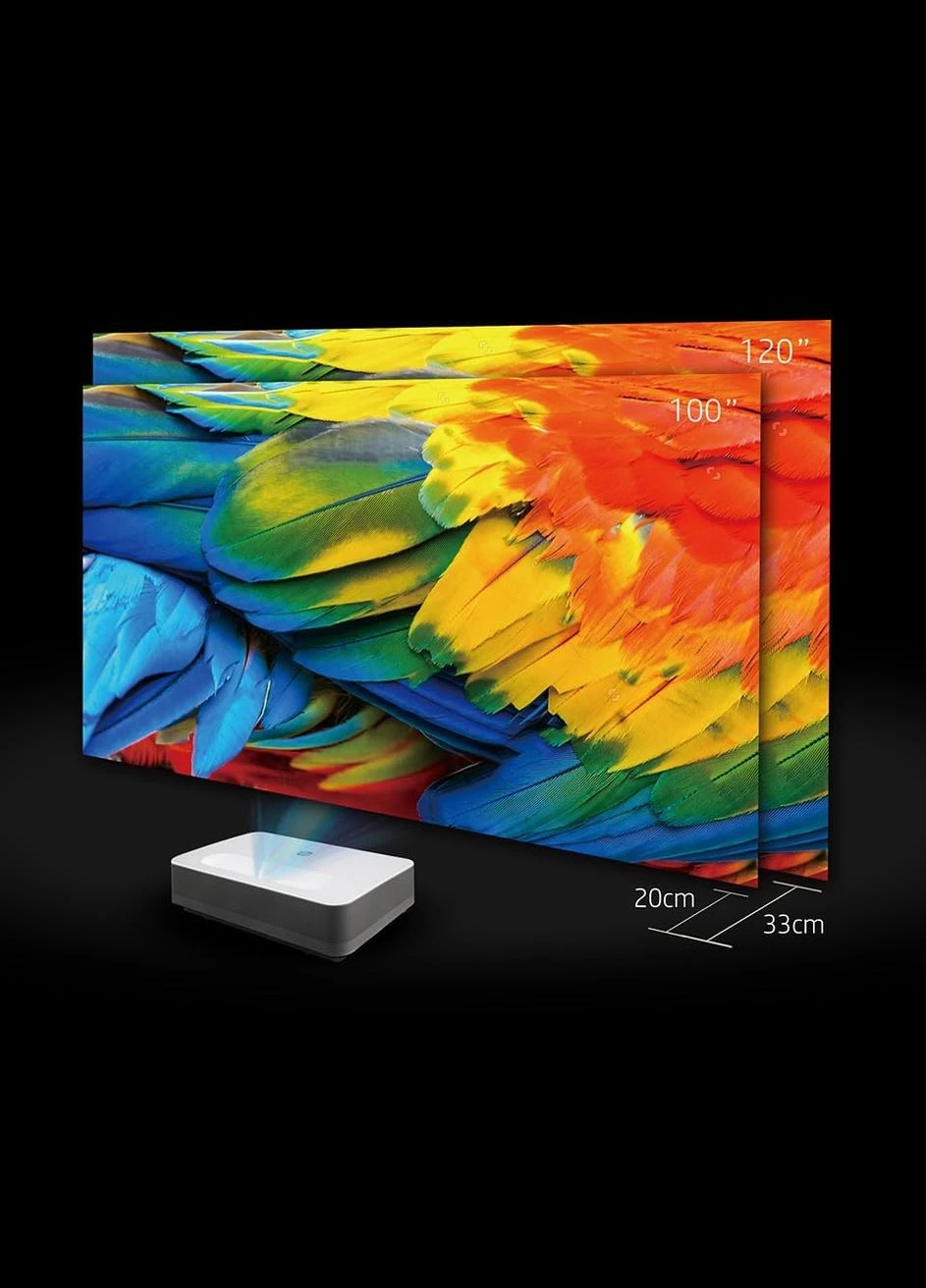 Проєктор ультракороткофокусний BP5000 UHD, 2000 lm, LASER, 0.23, WiFi, Smart Aptoide HP (322843547)