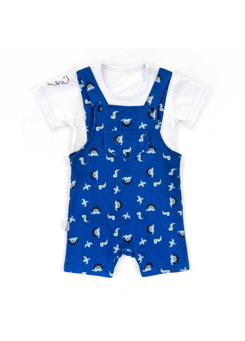 Детский ромпер Dexter`s с футболкой mini dino белый;синий dexter's (297440091)