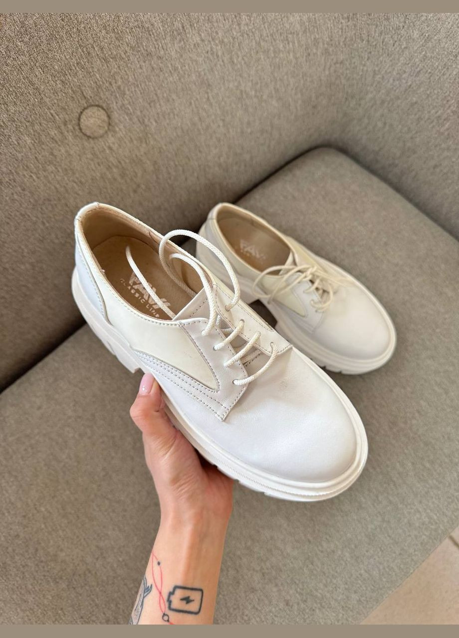 Favi Туфлі білий з натуральна шкіра, — (338195604)