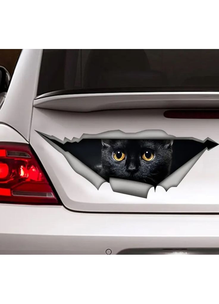 Наклейки на стойки дверей авто 3D TUNING STUDIO Скорпион дым 500х220х0.15мм=2штуки No Brand (362500108)