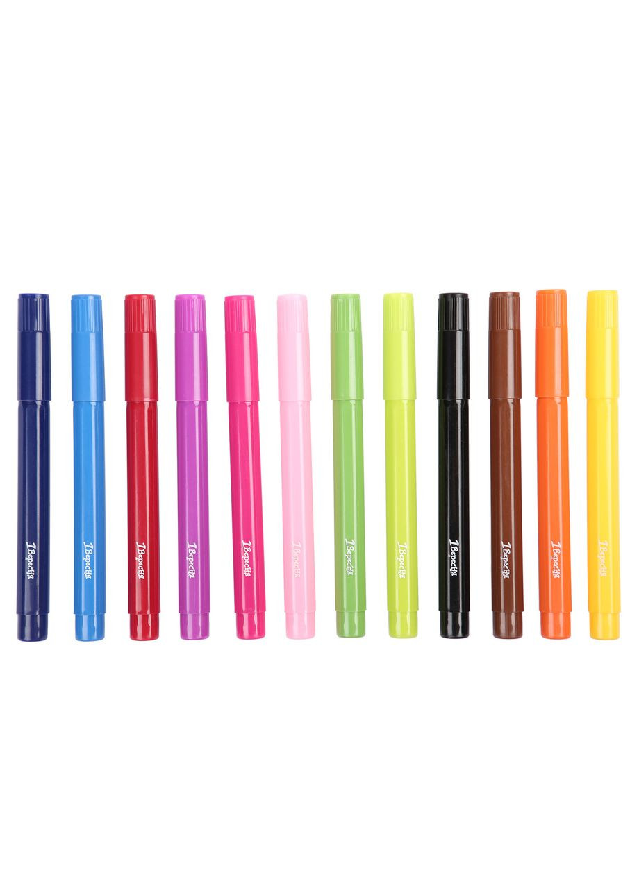 Фломастери "1В" 12 кол. /650592/ "Classic" Jumbo, картонна коробка (1/12/96) 1 Вересня (370642336)