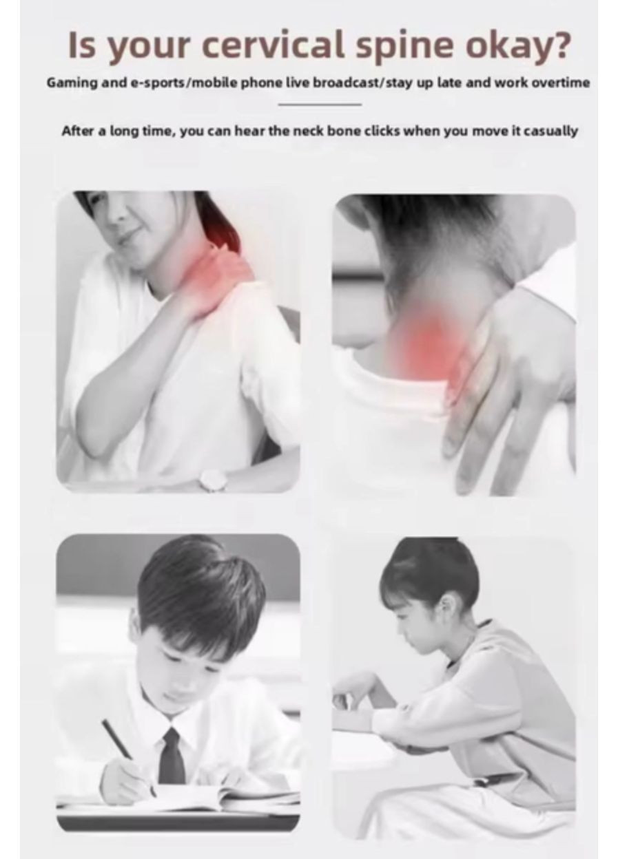 Коректор постави фіксатор корсет на шию бандаж універсальний Premium 1 шт Сірий NPK (367859705)