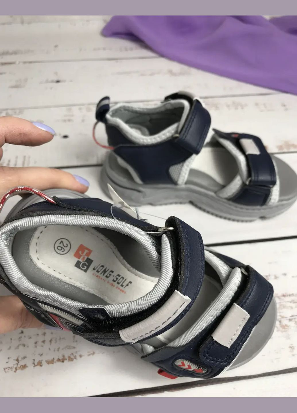 Сандалі босоніжки дитячі для хлопчика Різнобарвний (094) Jong Golf (332056134)