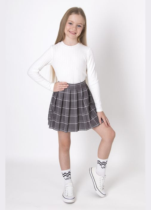 Серая юбка Mevis