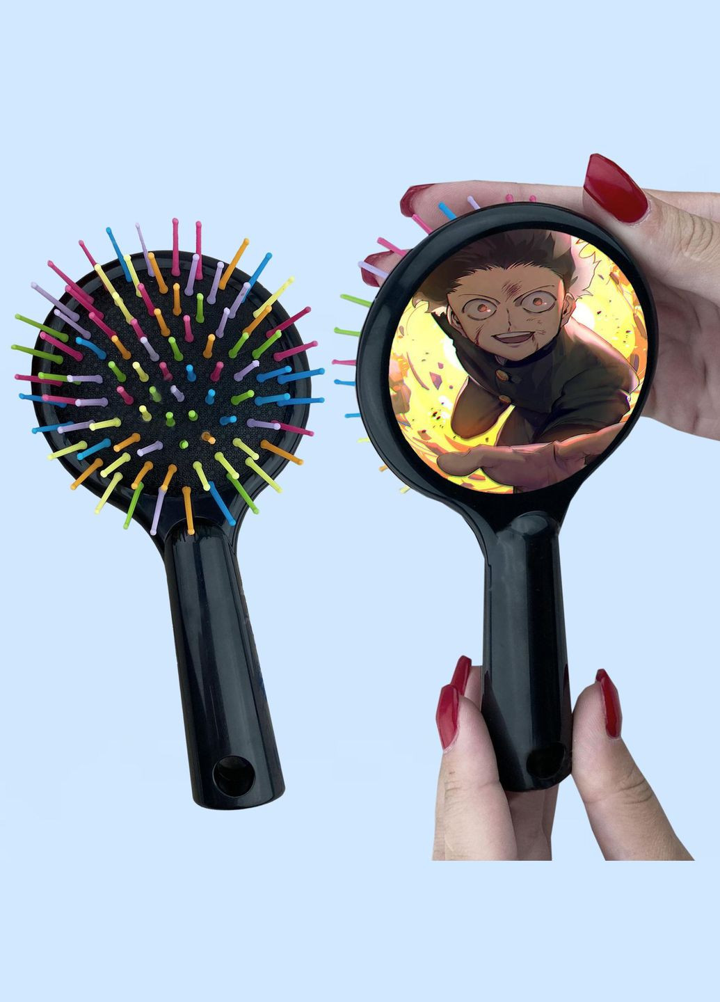 Расческа для волос Аниме Моб Психо 100 #0001 черный No Brand (315046684)